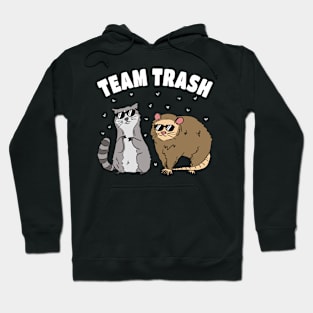 Team Trash Raccoon Rat Hoodie